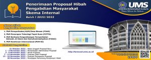 Read more about the article Penerimaan Proposal Pengabdian Masyarakat skema internal Batch-1 th. 2022/2023