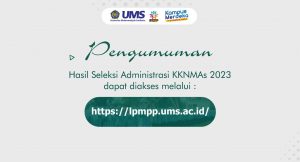 Read more about the article Pengumuman Hasil Seleki Administrasi KKNMAs 2023